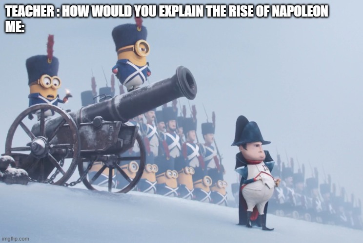 Napoleon and Minions